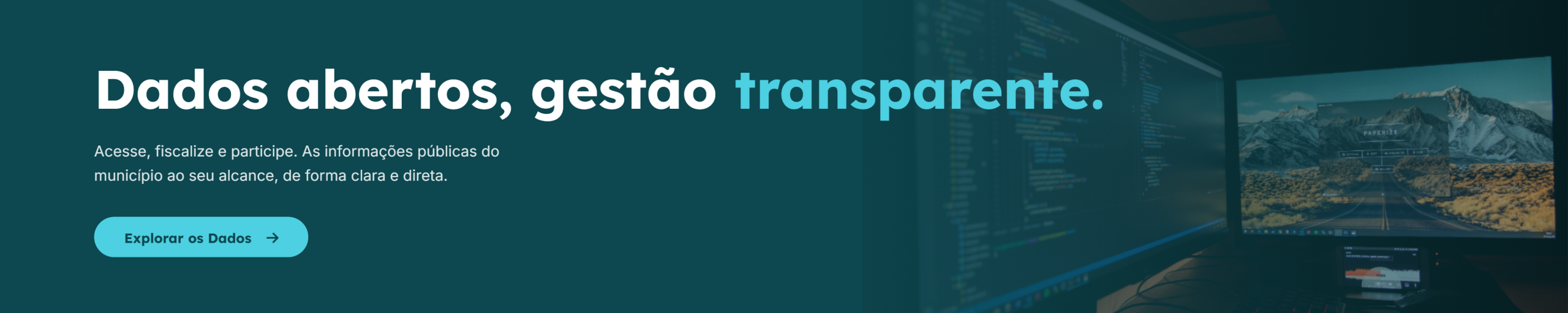 Banner Portal da Transparencia